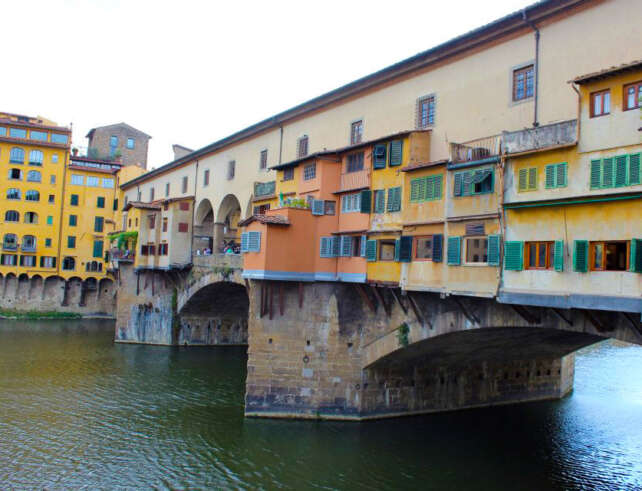 Photo: Bridge Del Vecchio. Personal archive.