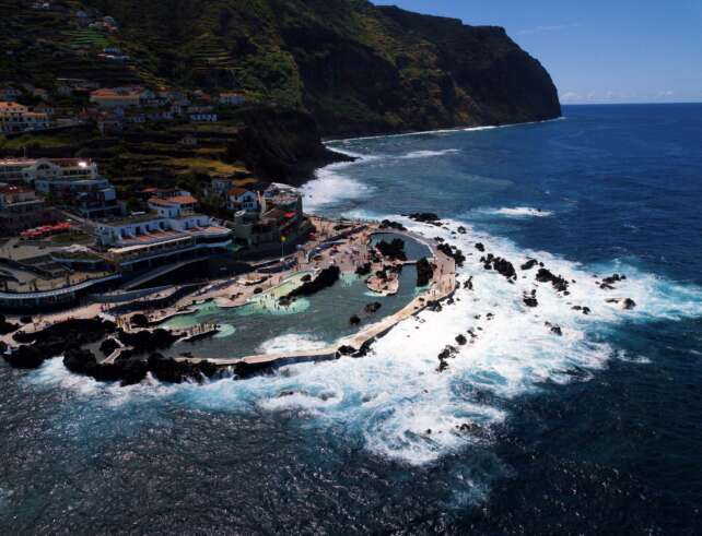 Photo: Porto Moniz, Madeira, by Torben Höhn on Unsplash