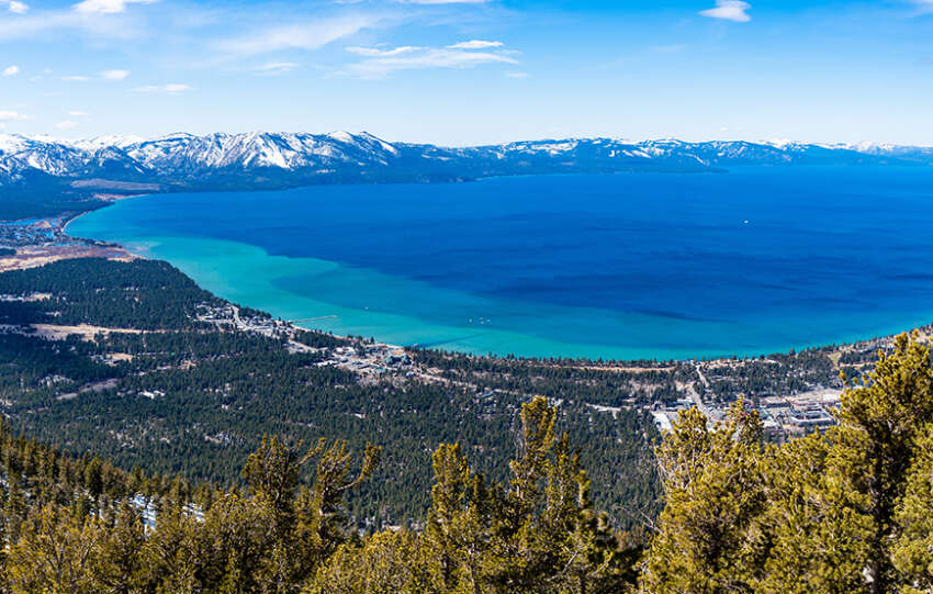 Lake Tahoe Panorama. Adobe Stock.