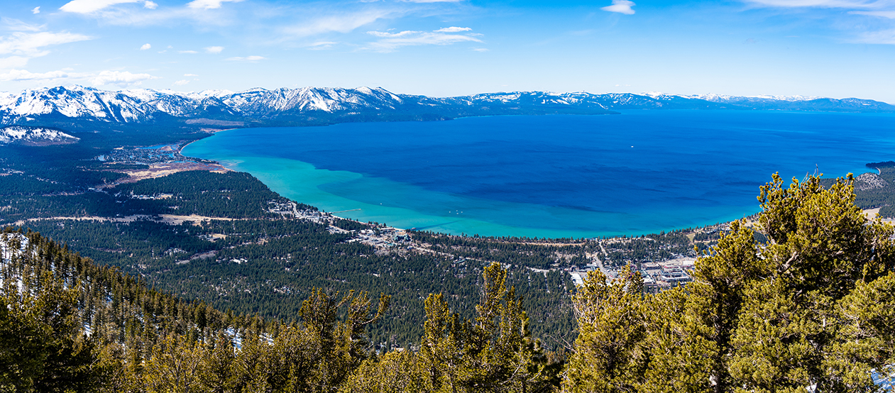 Lake Tahoe Panorama. Adobe Stock.