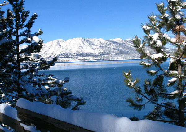 South Lake Tahoe, on the border between Nevada and California: more than a ski resort town