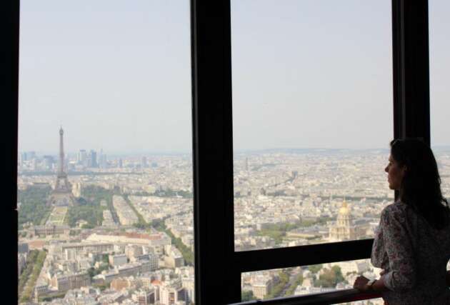 Montparnasse Tower Panoramic Observation Deck. Personal archive.